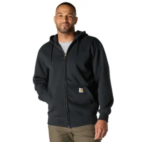 Pánská vodoodpudivá mikina Paxton s plným zipem a kapucí – mikiny carhartt Rain Defender