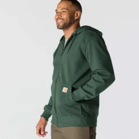 Pánská vodoodpudivá mikina Paxton s plným zipem a kapucí – mikiny carhartt Rain Defender