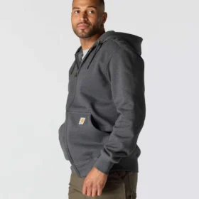 Pánská vodoodpudivá mikina Paxton s plným zipem a kapucí – mikiny carhartt Rain Defender
