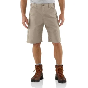 Pánské volné pracovní šortky carhartt B147 z bavlněného plátna
