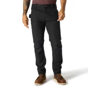 Pánské úzké, zúžené, odolné pracovní kalhoty Rugged Flex Duck s dvojitým kolenem