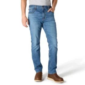 Pánské úzké, zúžené pracovní džíny Rugged Flex