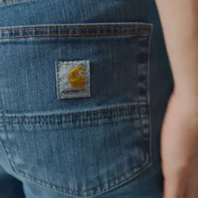 Pánské úzké, zúžené pracovní džíny Rugged Flex
