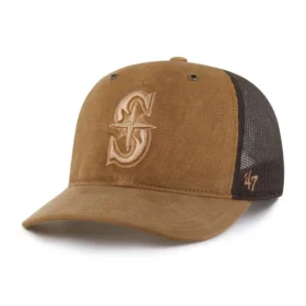 Seattle Mariners '47 barvená kšiltovka Trucker, volný střih