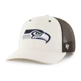 Seattle Seahawks '47 nebarvená kšiltovka Trucker s volným střihem