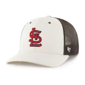St. Louis Cardinals '47 nebarvená kšiltovka typu trucker